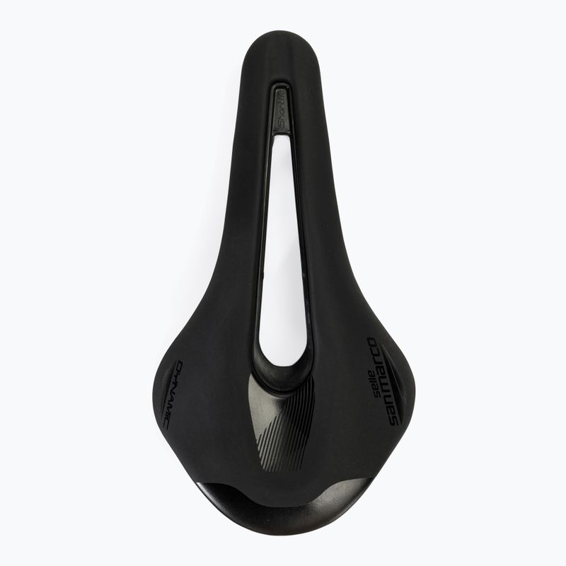 Bicycle seat SAN MARCO Shortfit 2.0 Dynamic Narrow Open black 3