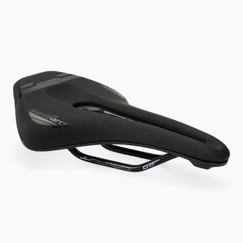 SAN MARCO Ground Dynamic Open black bicycle saddle