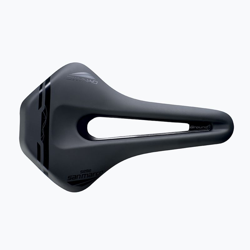 SAN MARCO Ground Dynamic Open black bicycle saddle 7