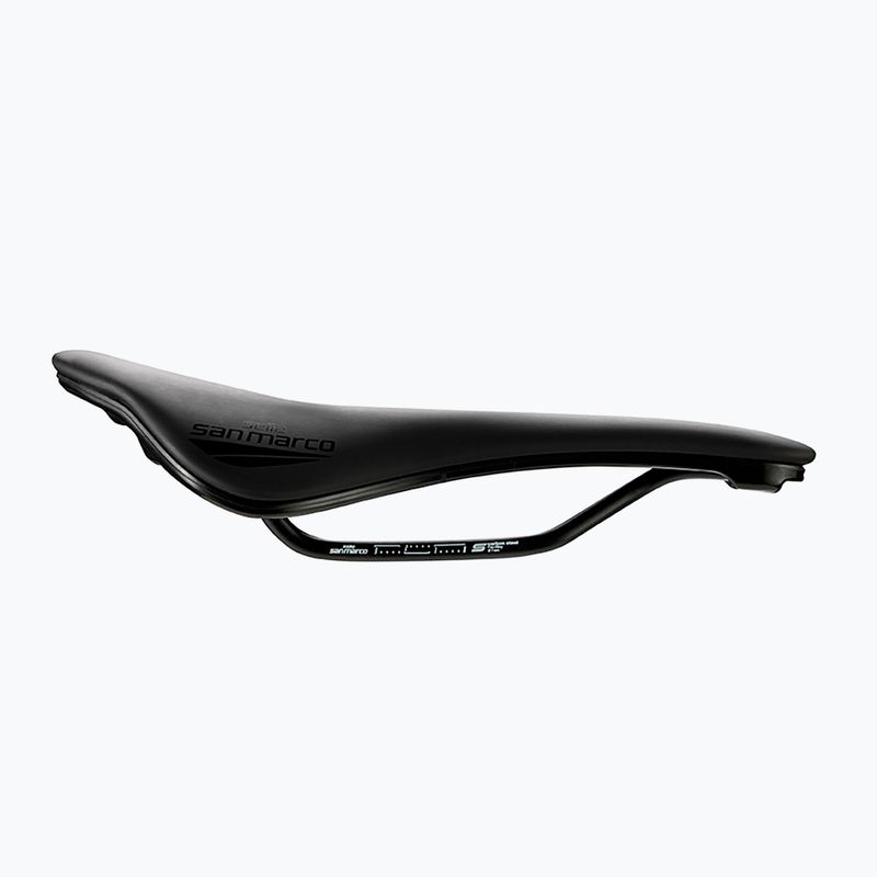 SAN MARCO Shortfit 2.0 Sport Open black bicycle saddle