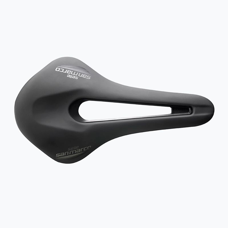 SAN MARCO Shortfit 2.0 Sport Open black bicycle saddle 2