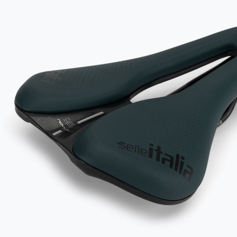 Bicycle saddle Selle Italia Novus Boost Evo Gravel TM Superflow, Manganese Rail, Soft-Trek blue 5