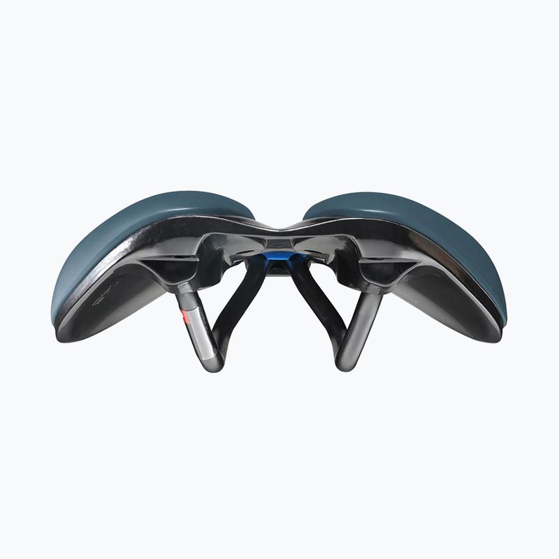 Bicycle saddle Selle Italia Novus Boost Evo Gravel TM Superflow, Manganese Rail, Soft-Trek blue 3