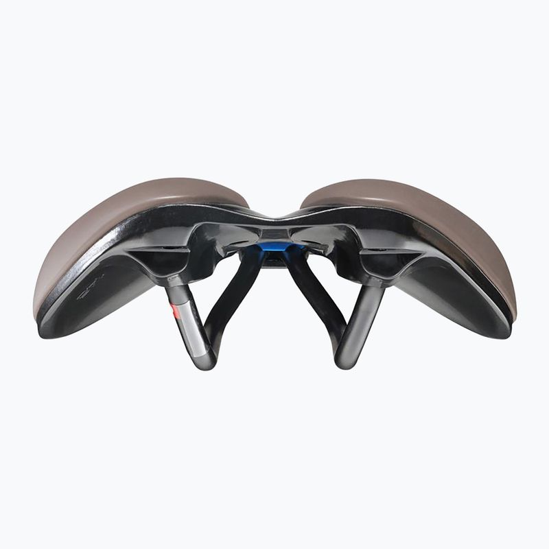 Bike saddle Selle Italia Novus Boost Evo Gravel TM, Superflow, Manganese Rail, Soft-Trek brown 4