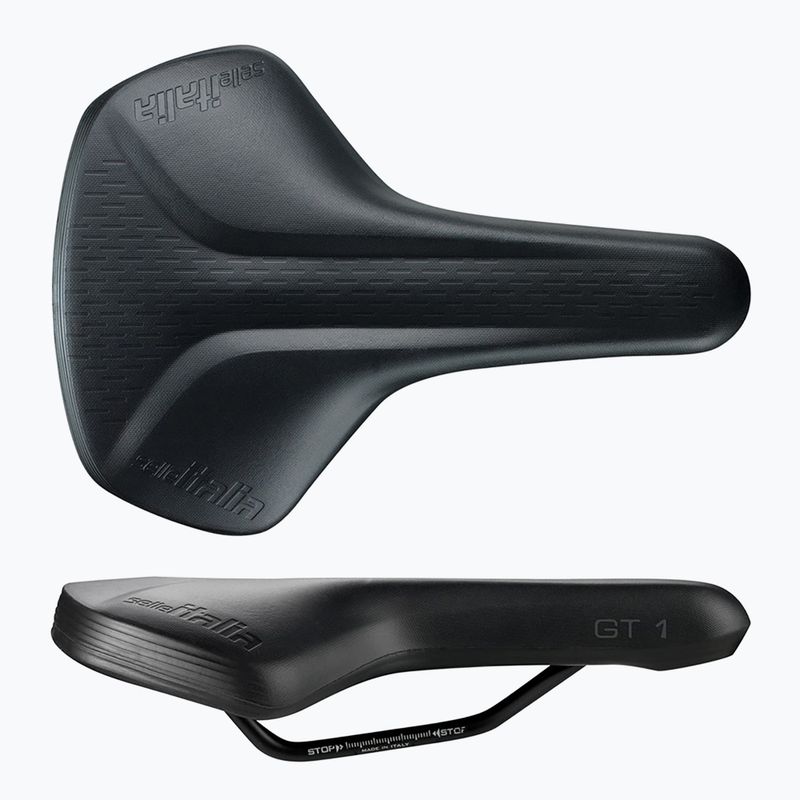 Bicycle saddle Selle Italia GT-1 Flow, Fec Alloy Rail black 5