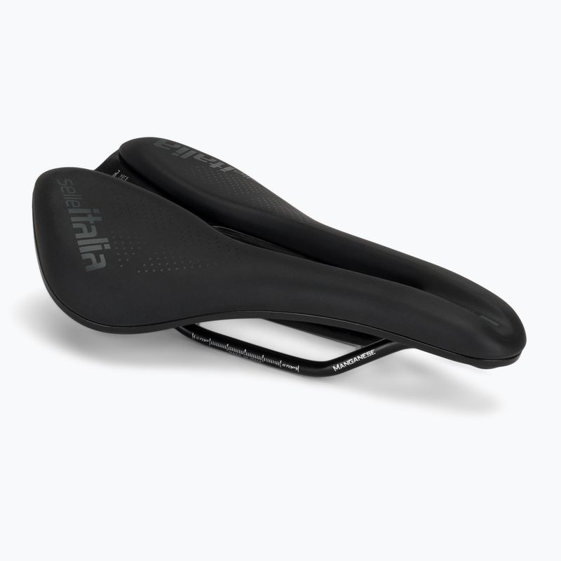 Bicycle saddle Selle Italia Novus Boost Evo Gravel TM Superflow, Manganese Rail, Soft-Trek black