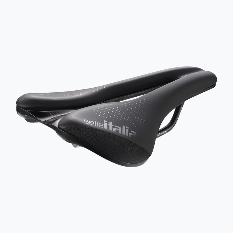 Bicycle saddle Selle Italia Novus Boost Evo X-Cross TM Superflow, Manganese Rail, Soft-Tek black 2
