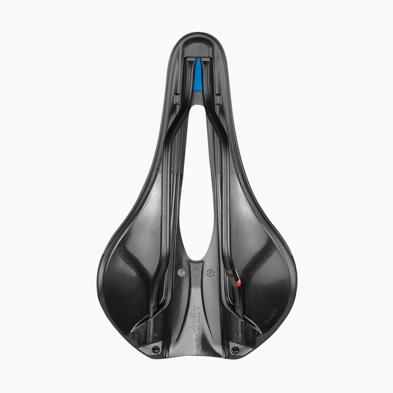 Bicycle saddle Selle Italia Novus Boost Evo X-Cross TM Superflow, Manganese Rail, Soft-Tek black 3