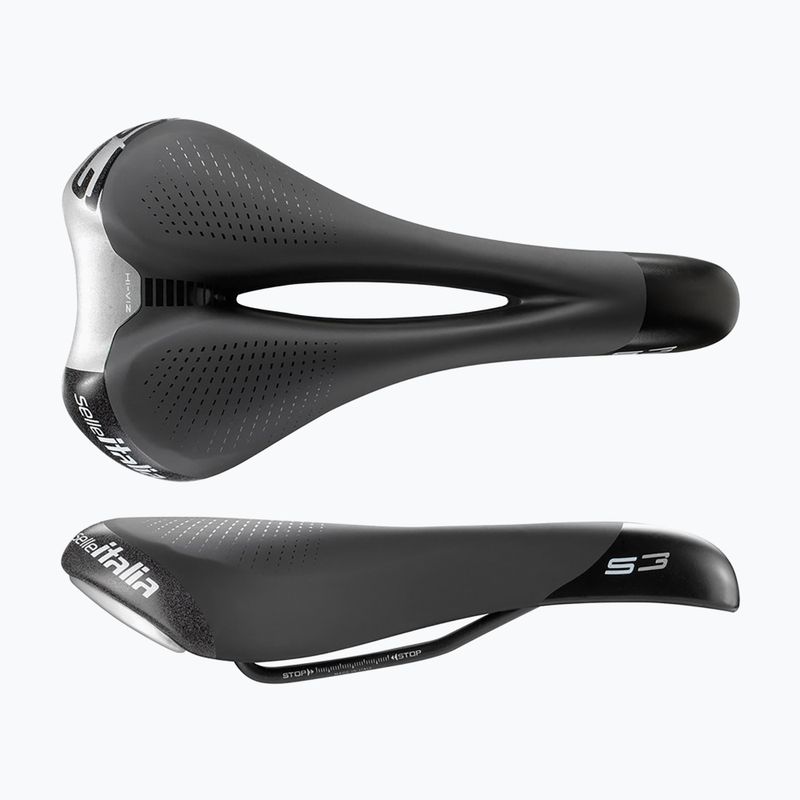 Selle Italia Sportouring S 3 Flow black bicycle saddle
