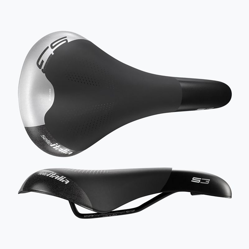 Selle Italia Sportouring S 3 black bicycle saddle 2