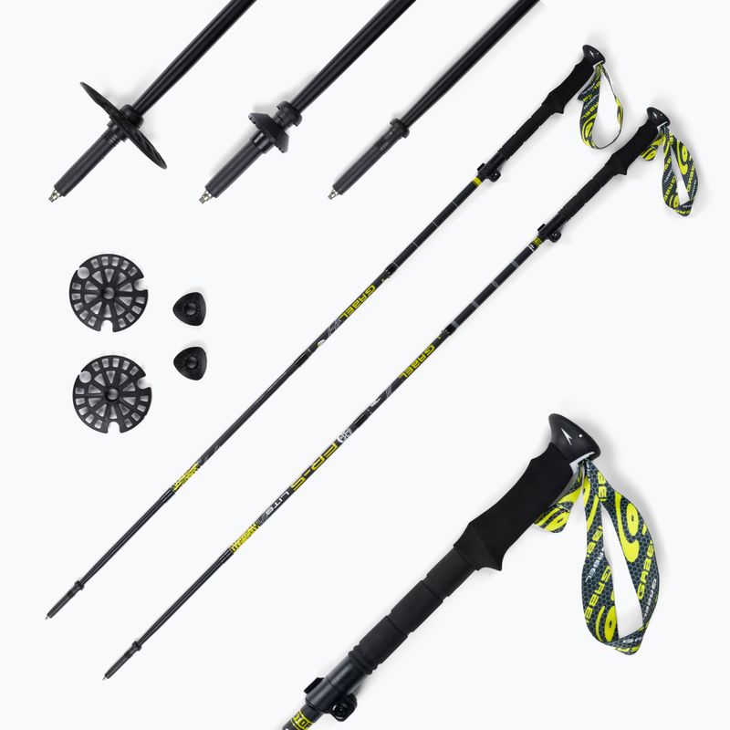 GABEL FR-5 FL LITE XTL trekking poles black 7008391800000 7