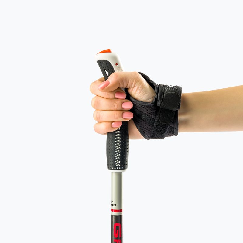 Nordic walking poles GABEL Strech ICE grey 7008352630000 4