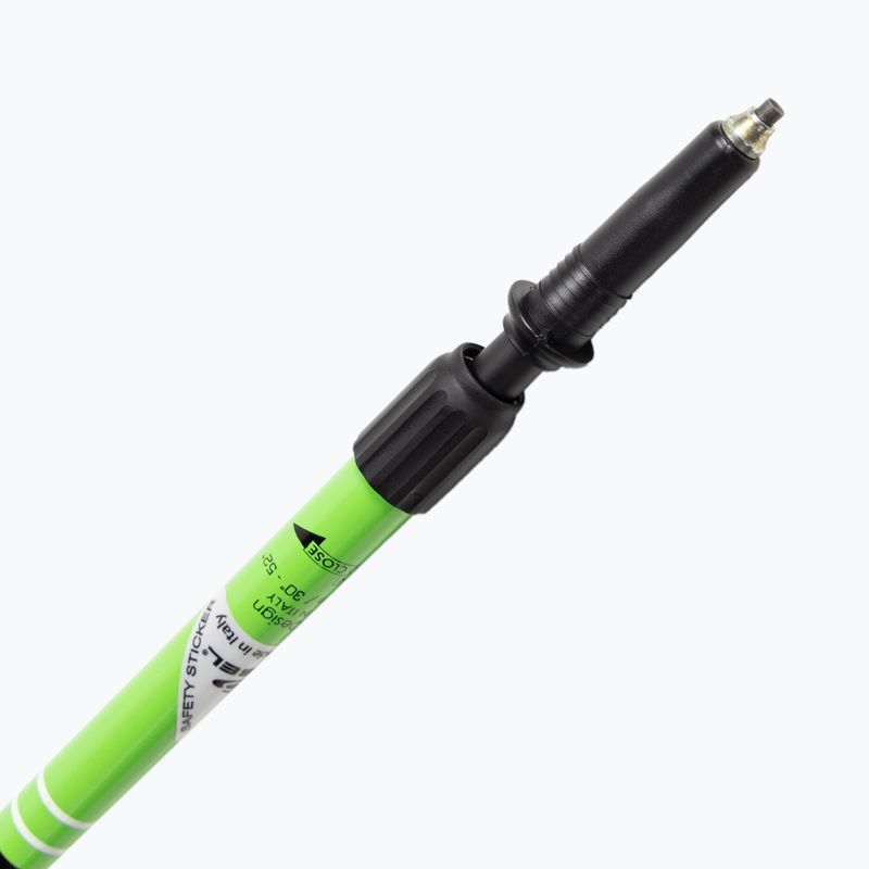 Nordic walking poles GABEL Strech Carbon green 3