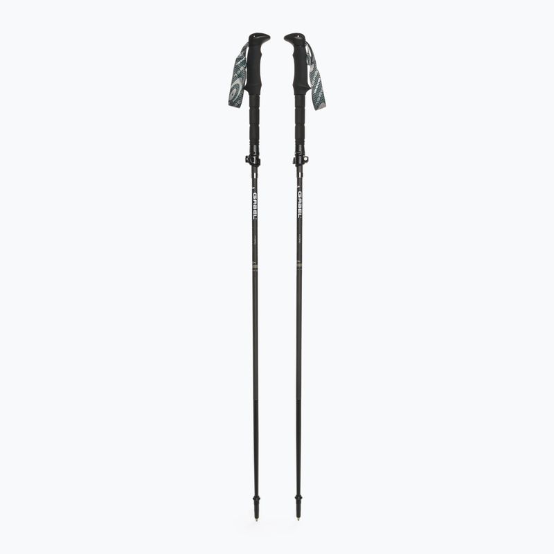 GABEL Hybrid Carbon XTS trekking poles black 7009400400000