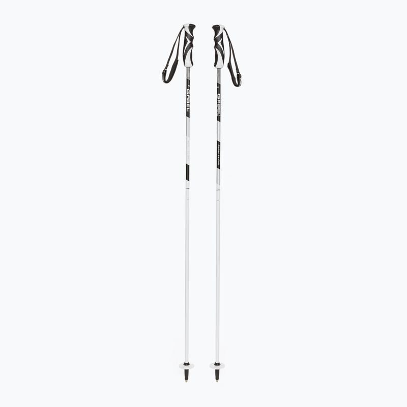 GABEL Carbon Le Chic white ski poles