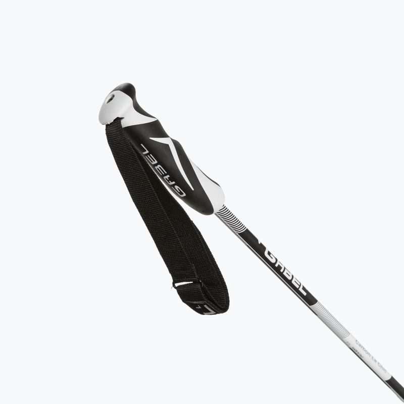 GABEL Carbon Le Chic white ski poles 2