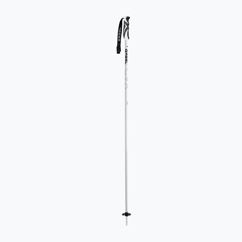 GABEL CVX ski poles white/black 4