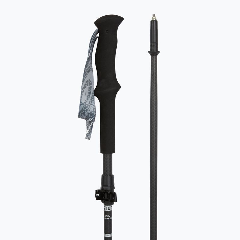 Nordic walking poles GABEL Carbon Feather XTL black 3