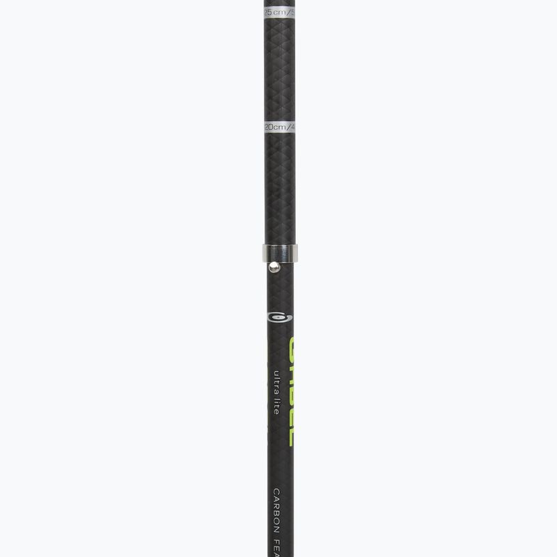 Nordic walking poles GABEL Carbon Feather XTL black 4