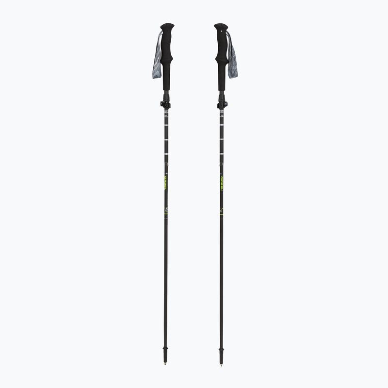 Nordic walking poles GABEL Carbon Feather XTS black