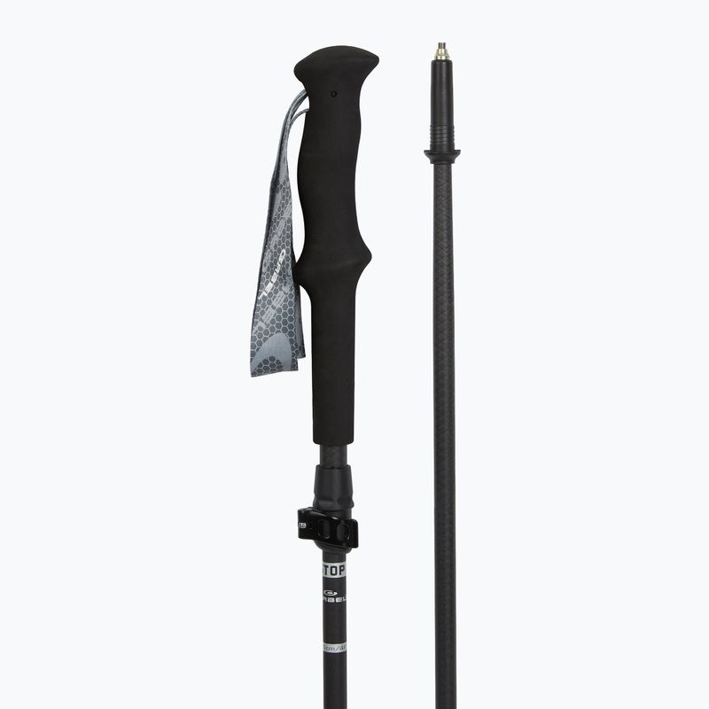 Nordic walking poles GABEL Carbon Feather XTS black 3