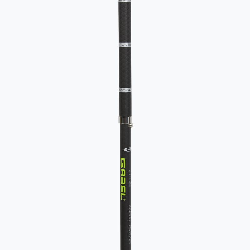 Nordic walking poles GABEL Carbon Feather XTS black 4