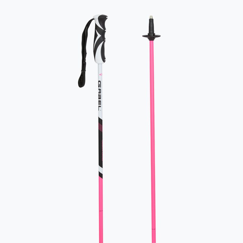 Ski poles GABEL Carbon Cross pink 3