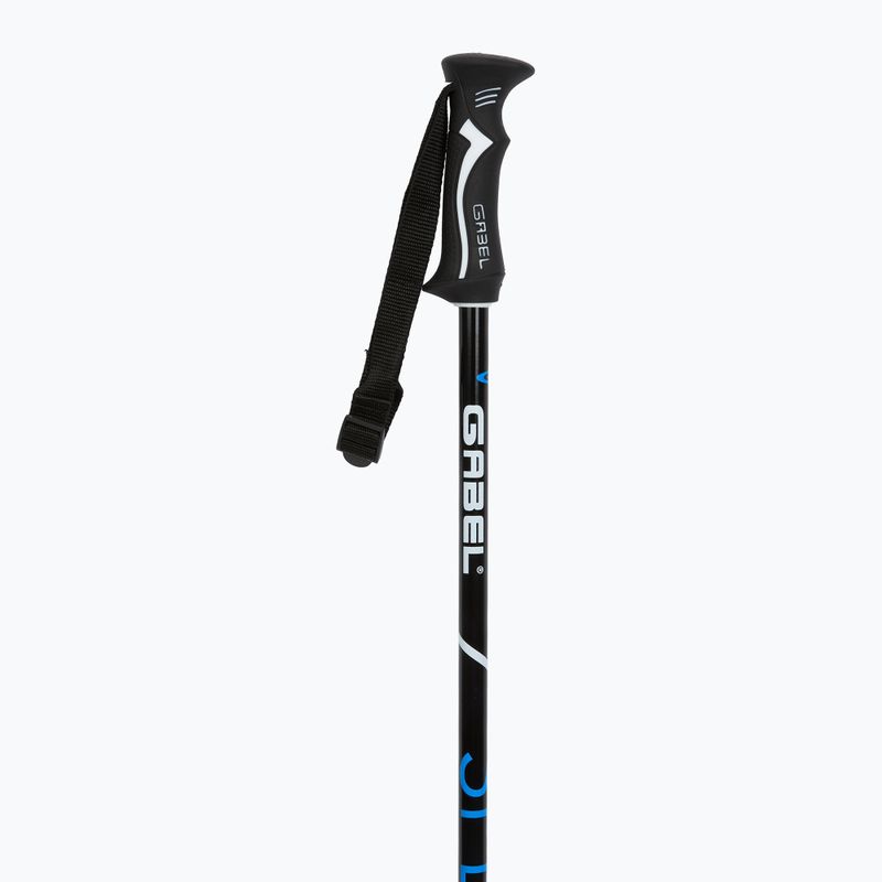 Ski poles GABEL Speed black/blue 2