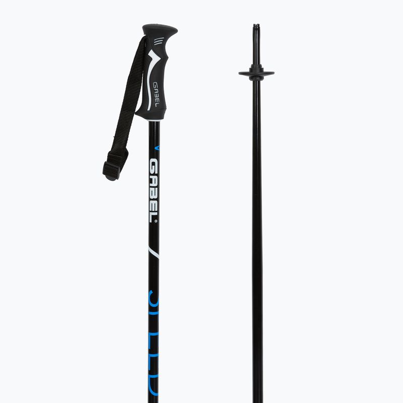 Ski poles GABEL Speed black/blue 3