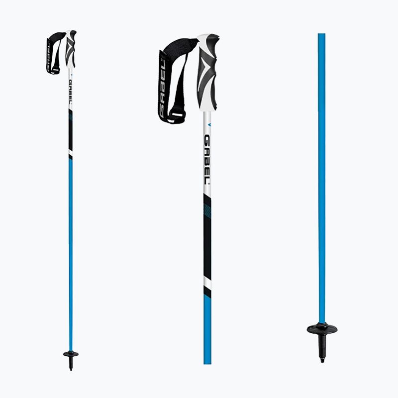 Ski poles GABEL Carbon Cross blue 6
