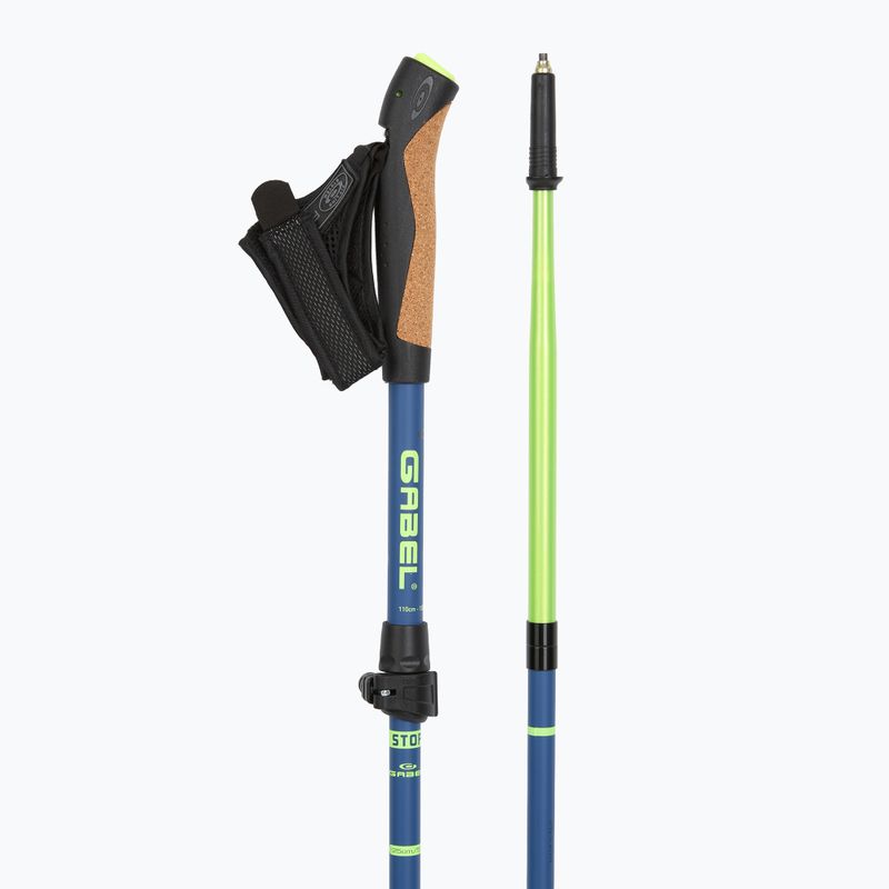 Nordic walking poles GABEL WRD Wired black 3
