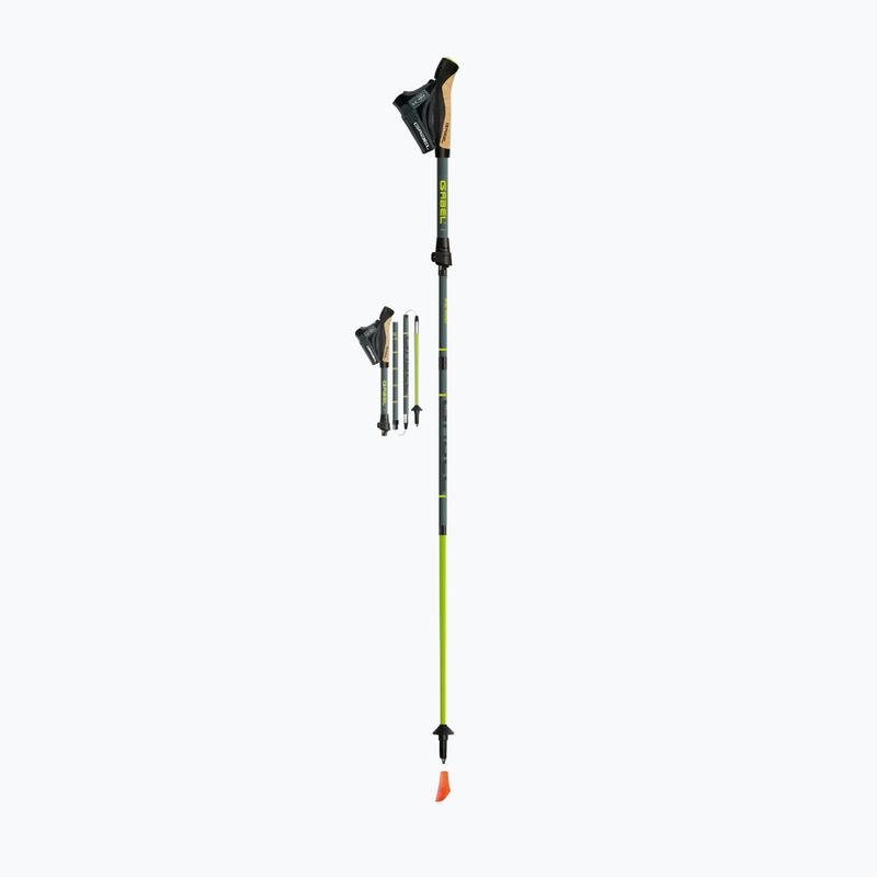Nordic walking poles GABEL WRD Wired black 2