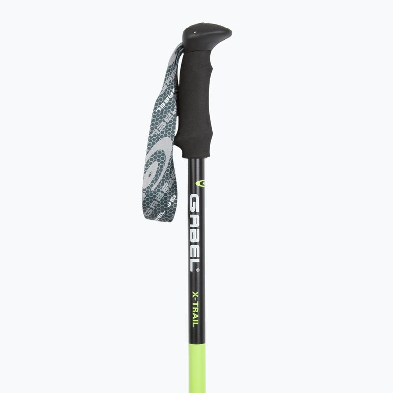 Nordic walking poles GABEL X-Trail lime 2