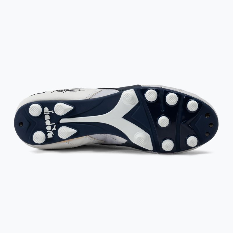 Men's football boots Diadora Match Winner RB Italy OG MDPU white and blue DD-101.172359-C1494 4