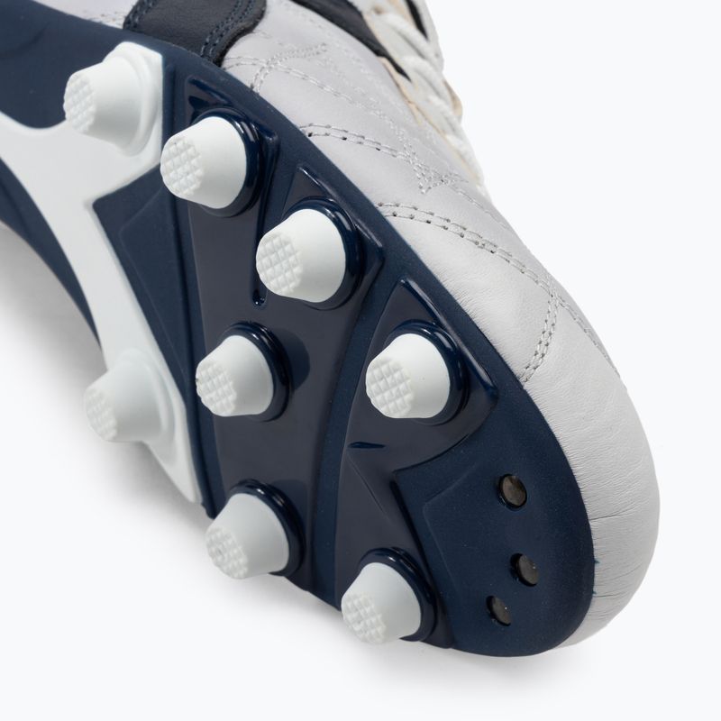 Men's football boots Diadora Match Winner RB Italy OG MDPU white and blue DD-101.172359-C1494 7