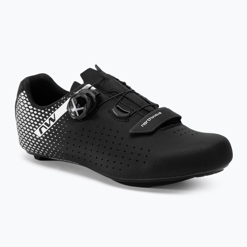 Northwave Core Plus 2 black/silver men's road shoes