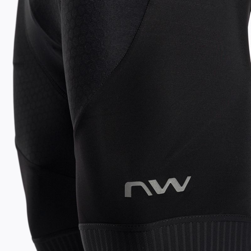 Men's Northwave Active Bibshort cycling shorts black 89211012 3