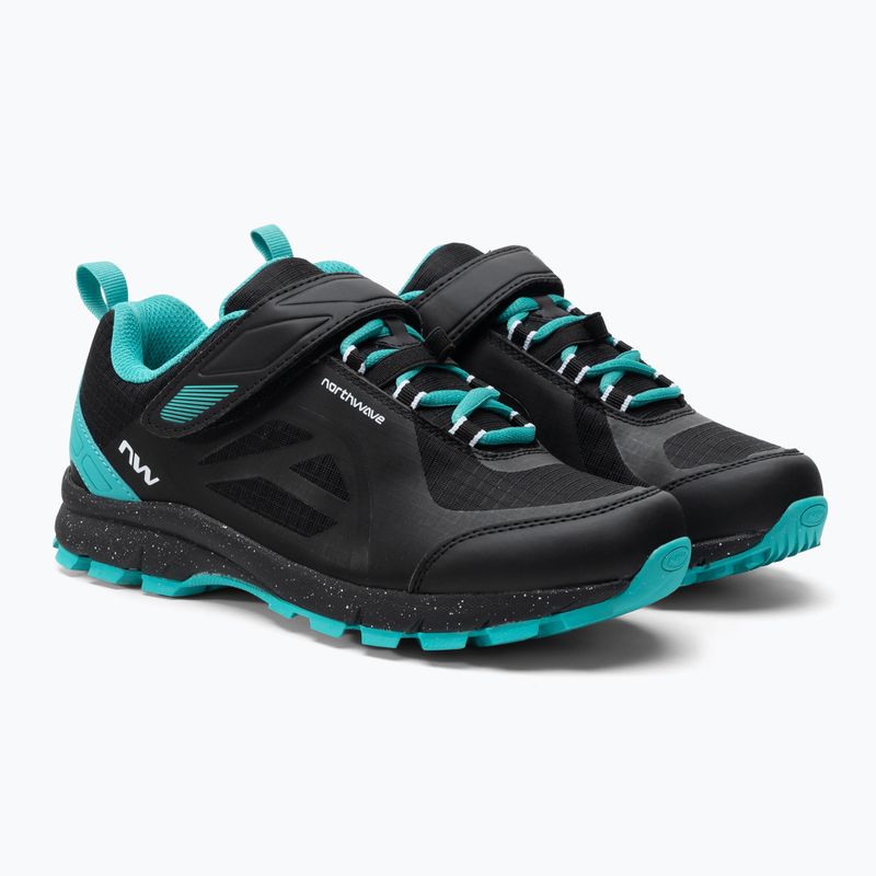 Women's MTB cycling shoes Northwave Escape Evo black/blue 80173009 4