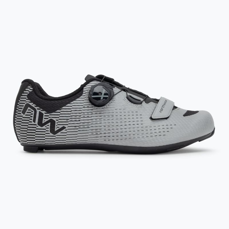 Men's Northwave Storm Carbon 2 silver/reflective road shoe 2