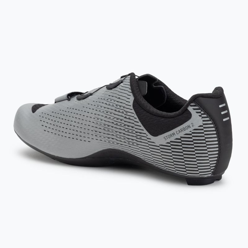 Men's Northwave Storm Carbon 2 silver/reflective road shoe 3