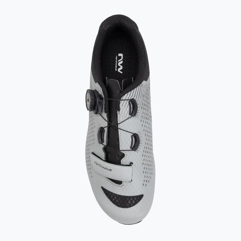 Men's Northwave Storm Carbon 2 silver/reflective road shoe 5