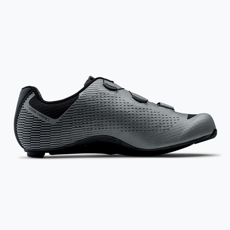 Men's Northwave Storm Carbon 2 silver/reflective road shoe 2