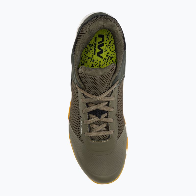 Northwave men's platform cycling shoes Multicross green 80223014 6