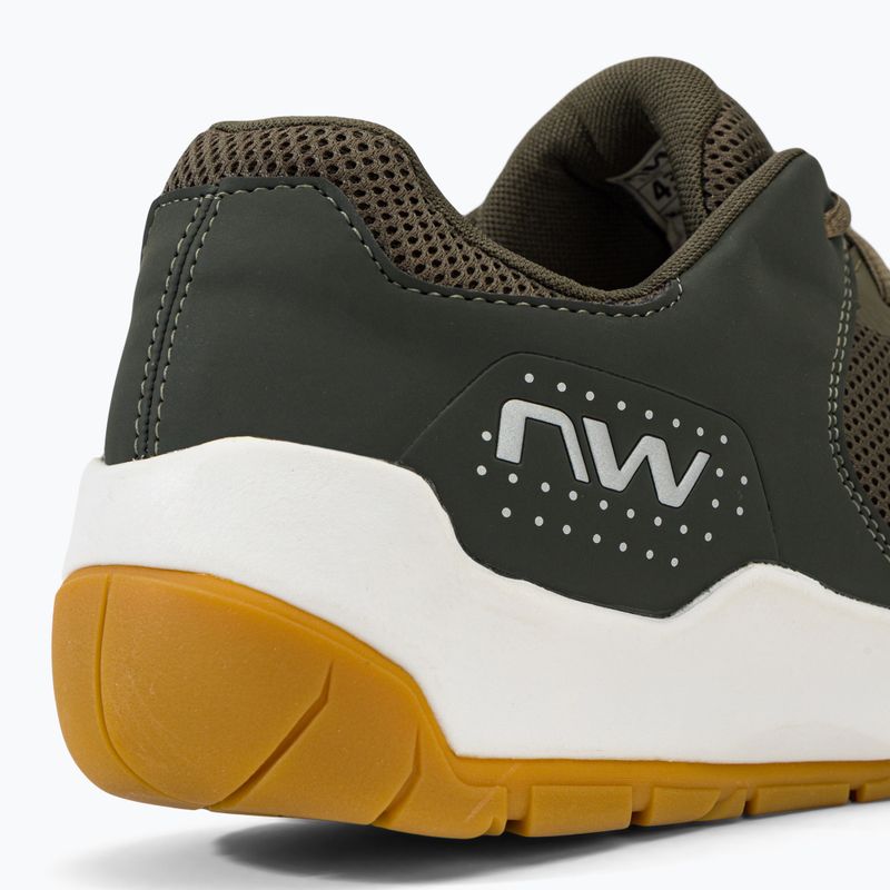 Northwave men's platform cycling shoes Multicross green 80223014 9