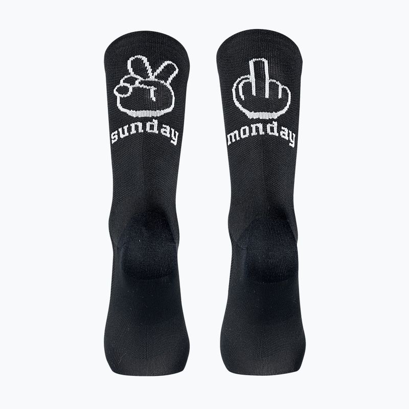 Northwave Sunday Monday 10 cycling socks black C89222012 5