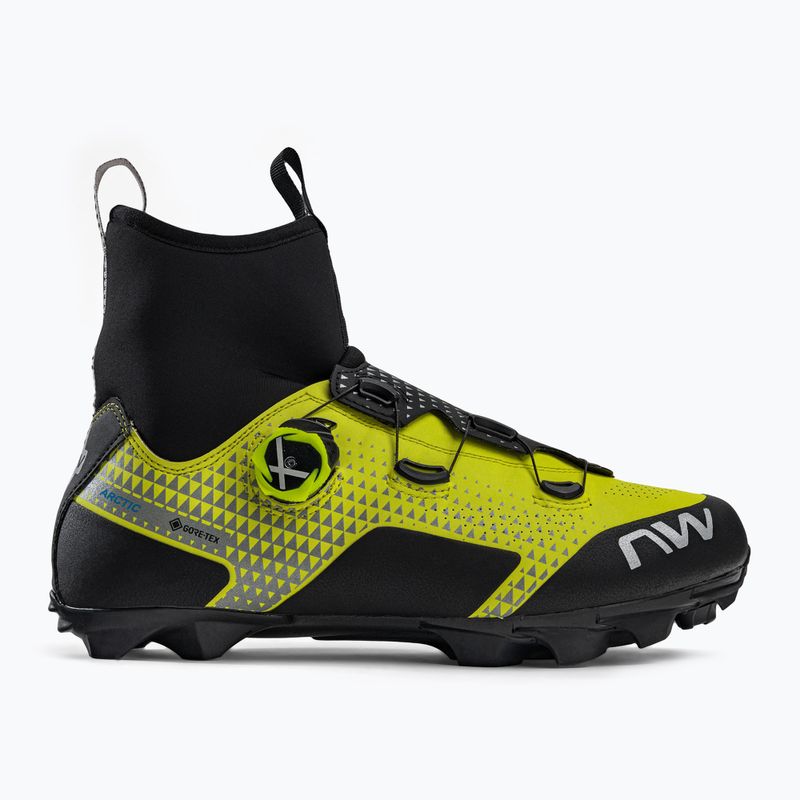 Men's MTB cycling shoes Northwave CeLSius XC ARC. GTX yellow 80204037 2