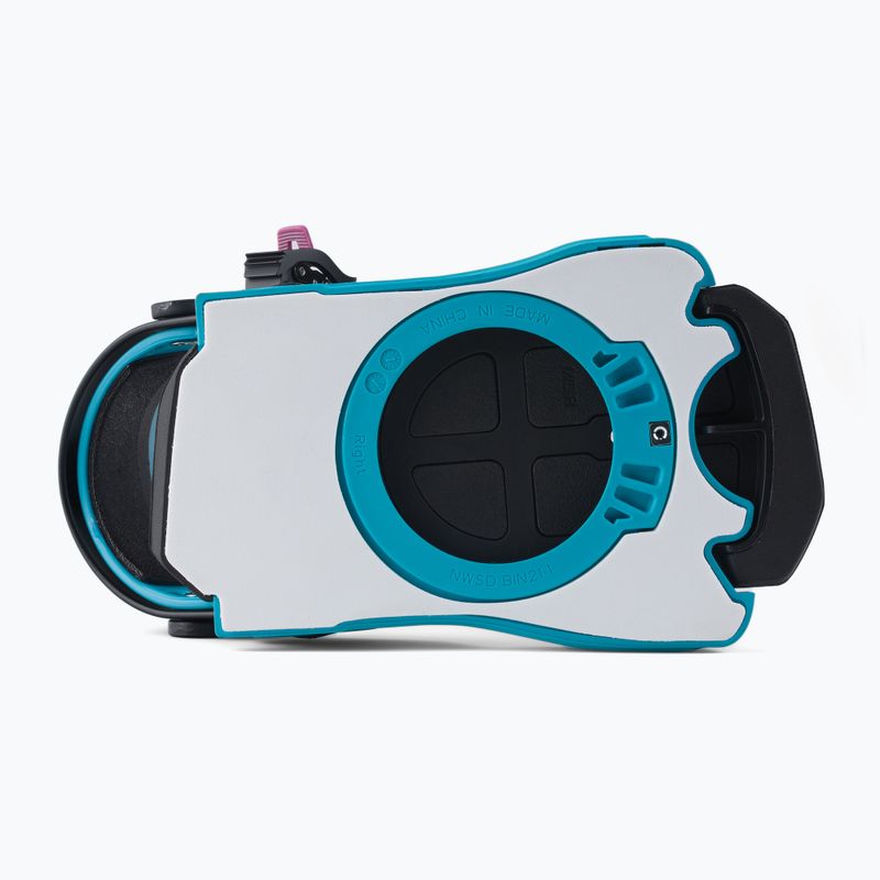 Men's Drake Fifty snowboard bindings black/blue 71221005-08 4