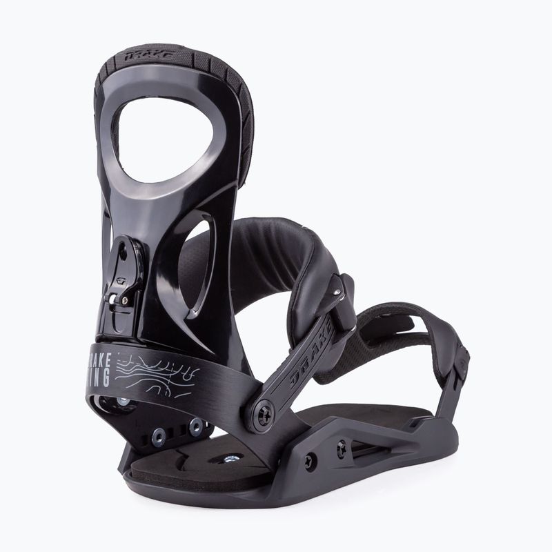 Men's Drake King snowboard bindings black 71221007-10 5