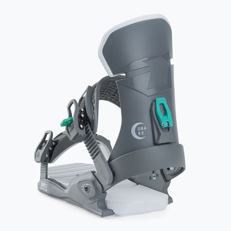 Women's snowboard bindings Drake Jade grey 71221008-80 3