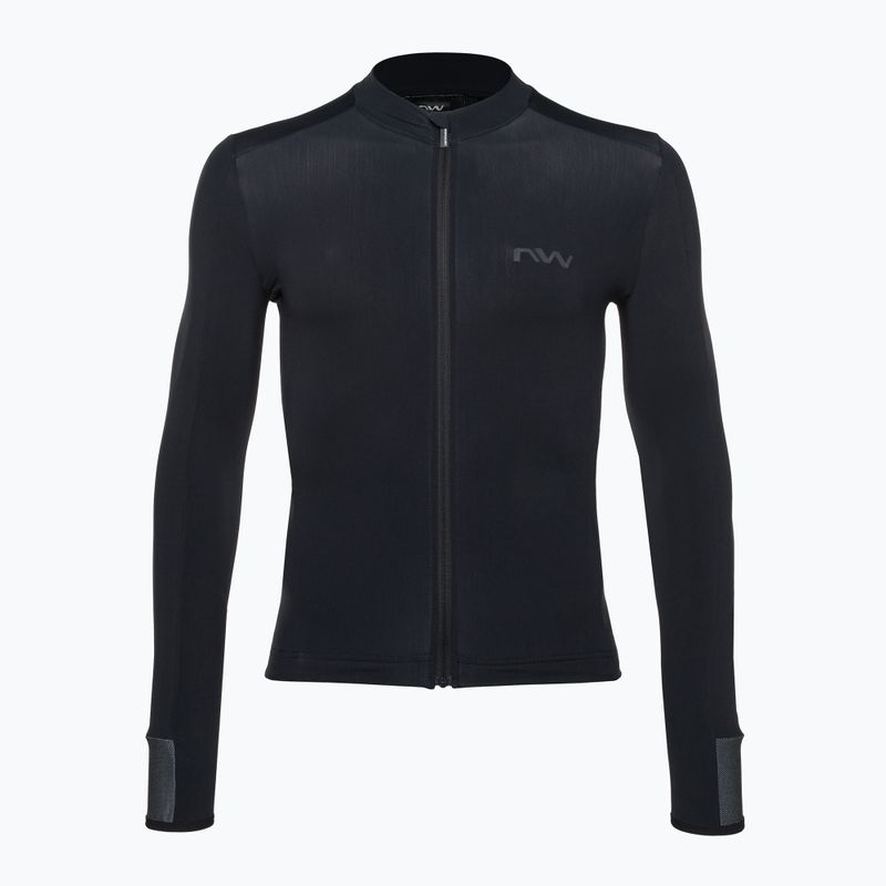 Men's Northwave Fahrenheit Jersey cycling sweatshirt black 89211085_10